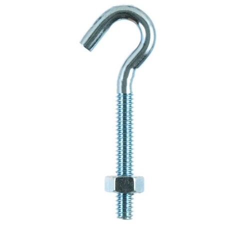 Hampton Hampton Small Zinc-Plated Silver Zinc 0.8125 in. L Hook Bolt 165 lb 1 pk 02-3462-101